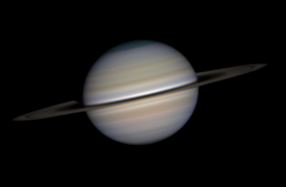 Saturne photographiée par Daniel H. DRISS